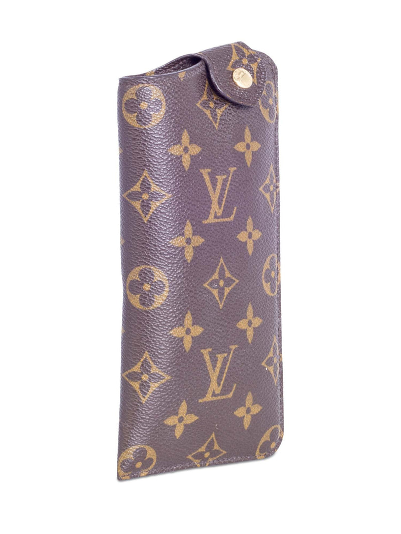 Louis Vuitton Monogram Glasses Phone Case Brown