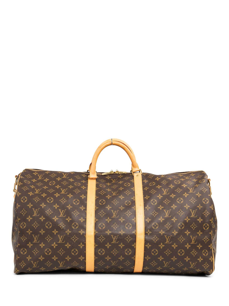 Authenticated Used Louis Vuitton LOUIS VUITTON Monogram Keepall 60