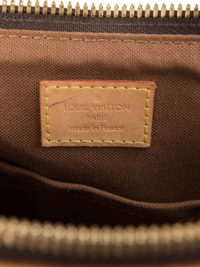 Louis Vuitton Monogram Palermo Shopper Bag PM Brown-designer resale