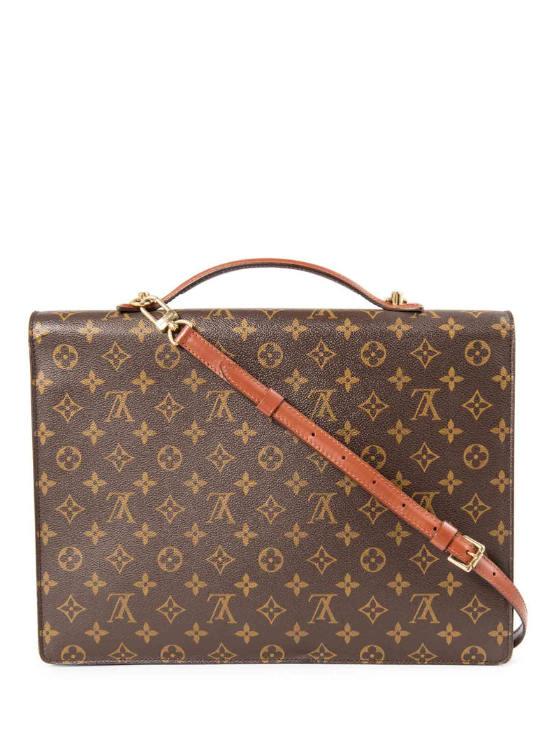 Louis Vuitton Monogram Serviette Conseiller Briefcase Brown-designer resale