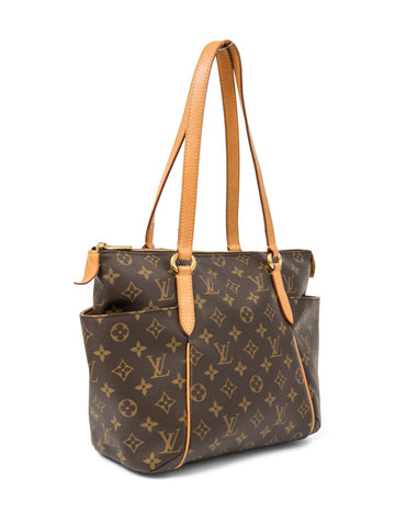 Louis Vuitton Monogram Shopper Bag Brown-designer resale