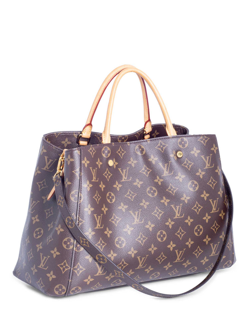 Louis Vuitton Montaigne Leather Handbag