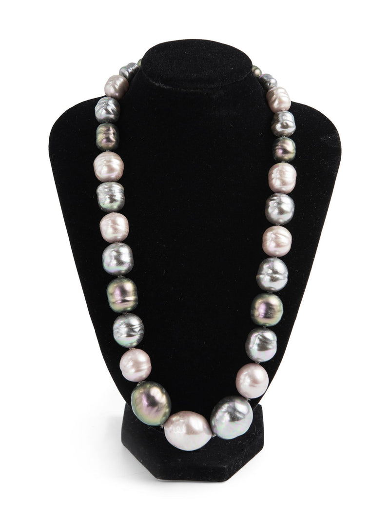 Zenzii Oversized Pearl Necklace – Perri's Boutique N Style