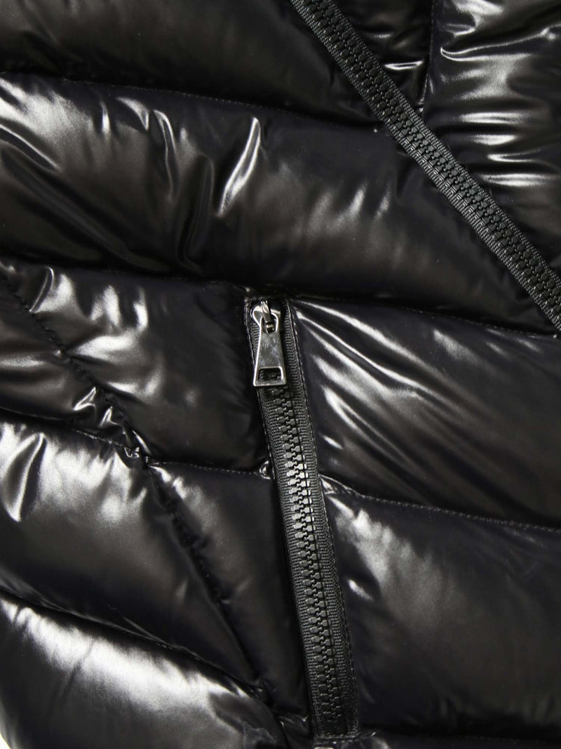 Moncler Quilted Hooded Down Puffer Jacket Black-designer resale
