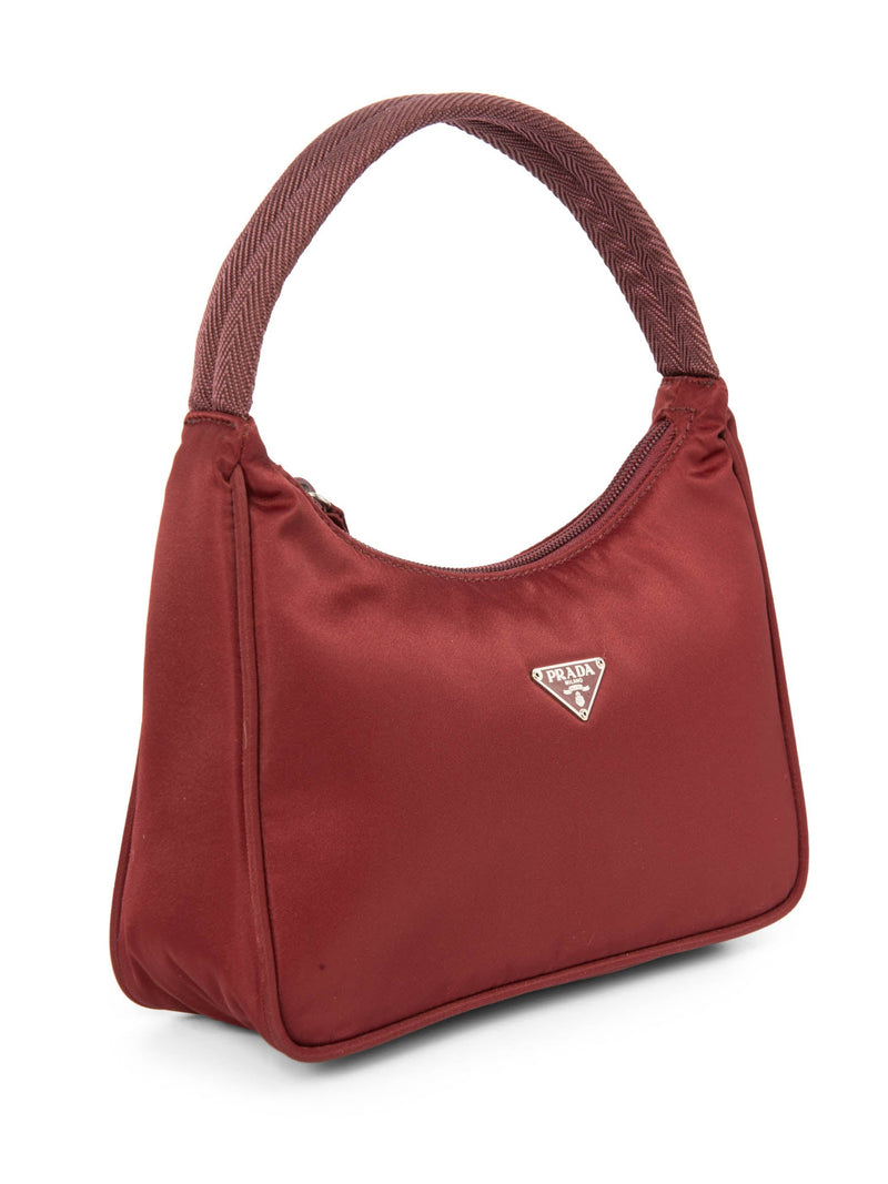 Prada sales bag burgundy