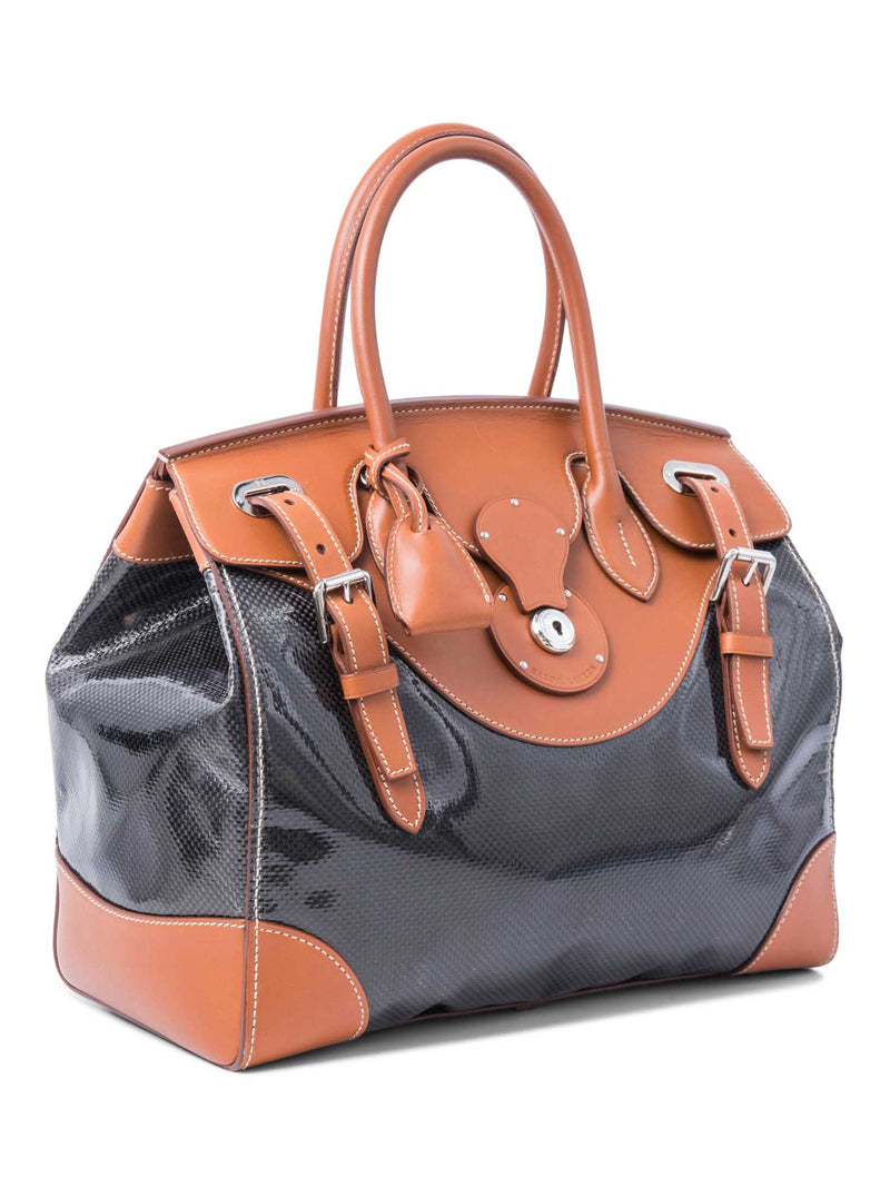 Ralph Lauren Logo Carbon Fiber Limited Edition Ricky Bag