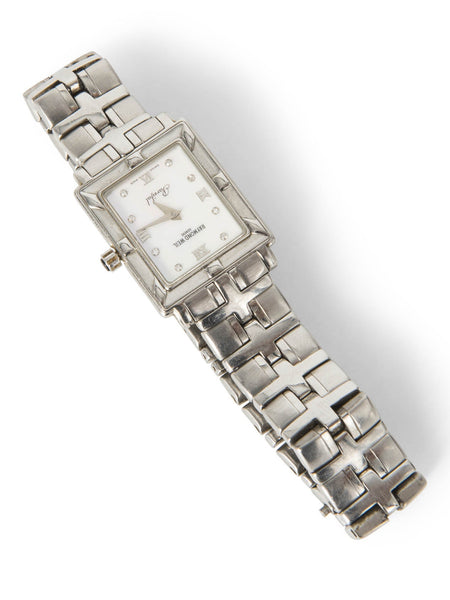 Raymond Weil Logo Diamond Mother of Pearl Square Watch