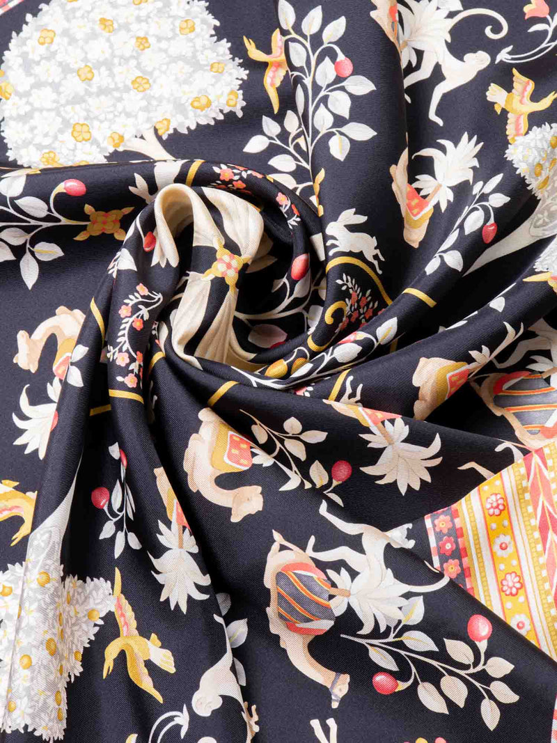 Salvatore Ferragamo Silk Scarf Multicolor