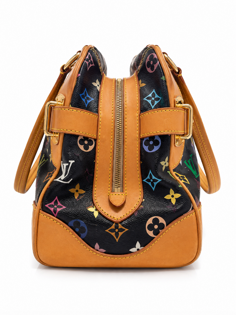 Louis Vuitton Monogram Takashi Murakami Claudia Bag Multicolor