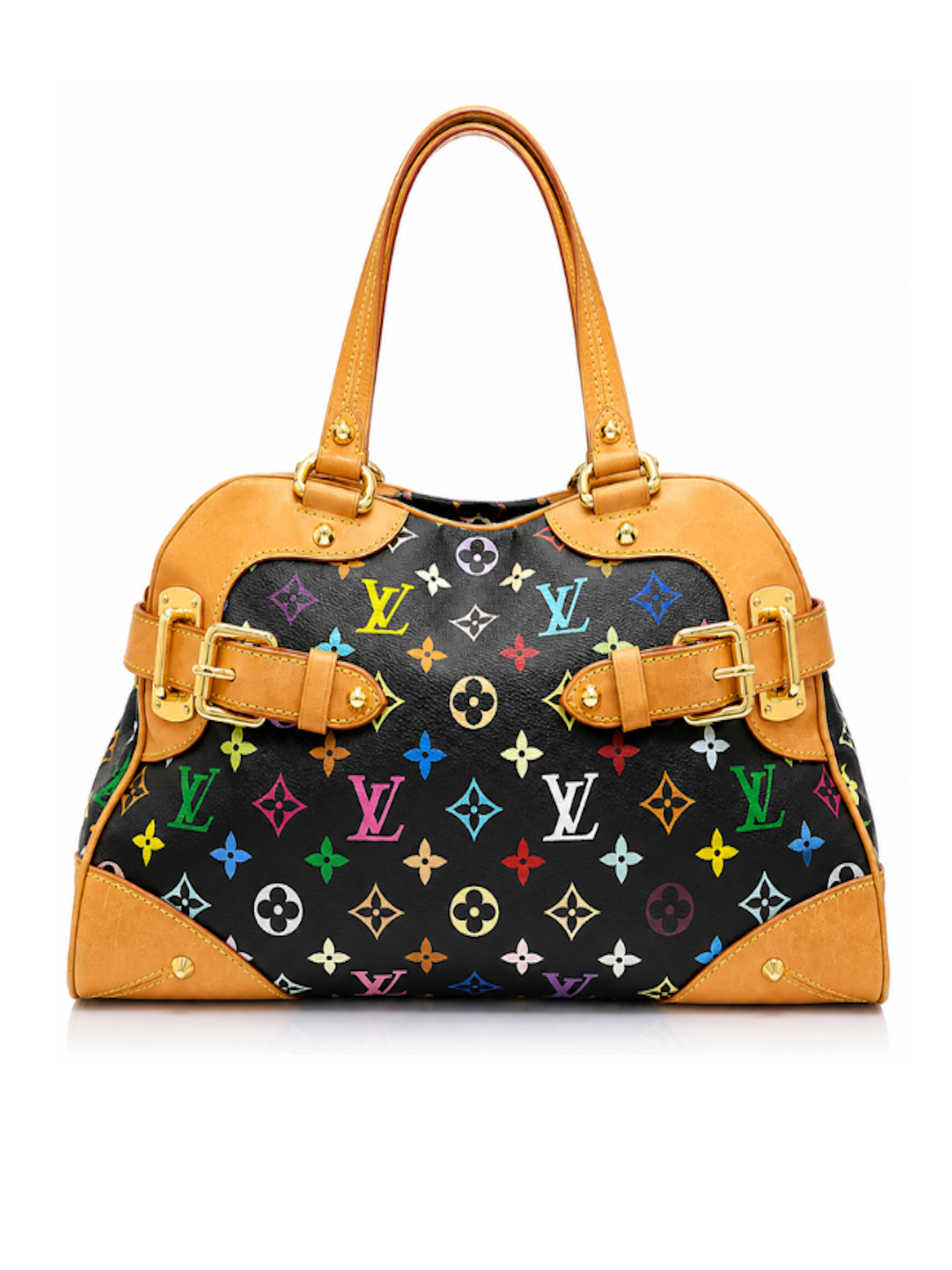 Louis Vuitton Monogram Takashi Murakami Claudia Bag Multicolor
