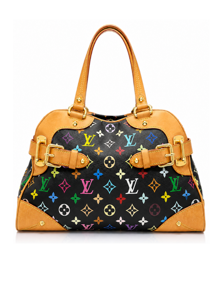 Louis Vuitton Monogram Takashi Murakami Claudia Bag Multicolor