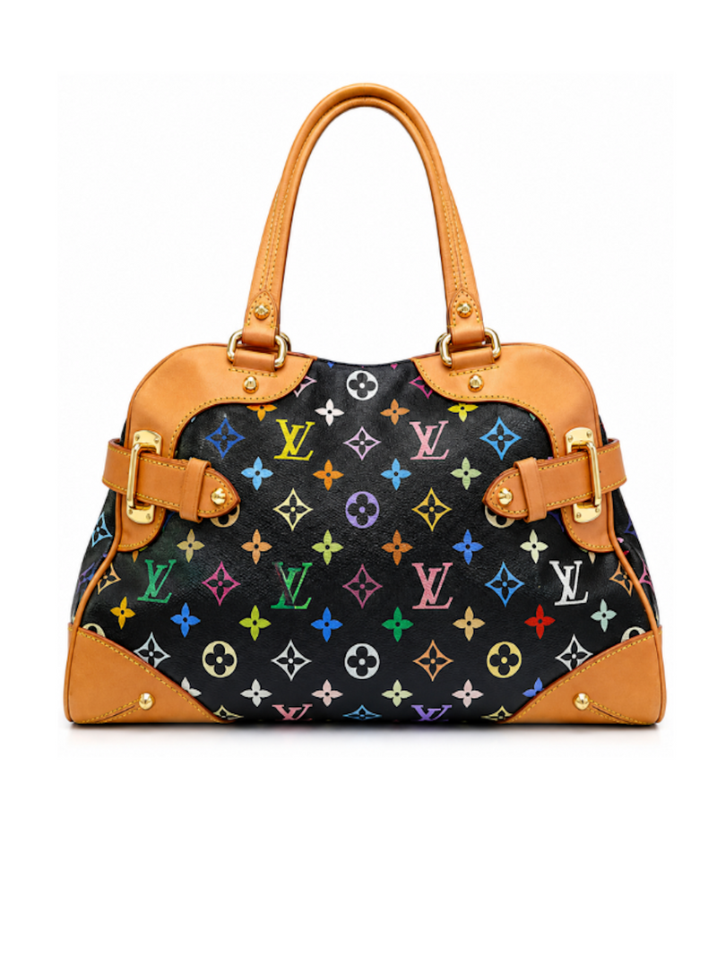 Louis Vuitton Monogram Takashi Murakami Claudia Bag Multicolor