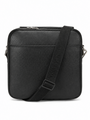 Louis Vuitton Taiga Crossbody Travel Weekender Bag Black