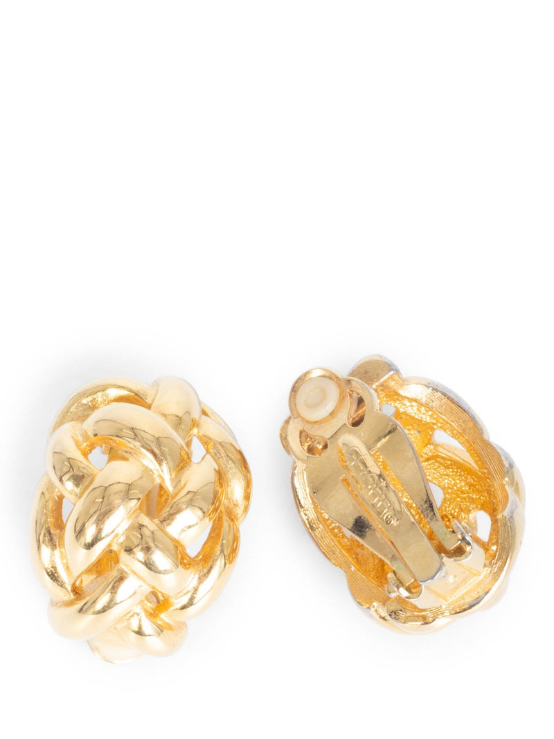 St john clip on earrings deals