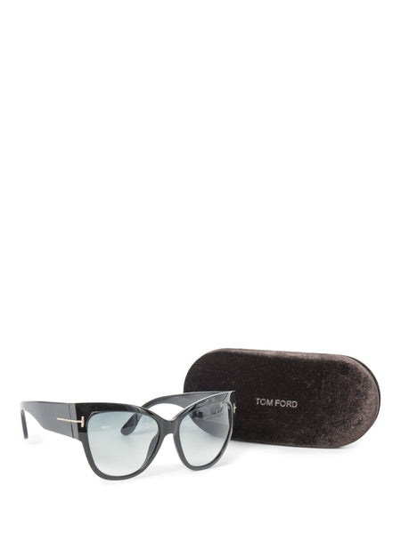 Tom Ford Women's Eyeglasses Black/Nude & Vintage Pink Havana with Rose Gold  Cat Eye FT5704-B005