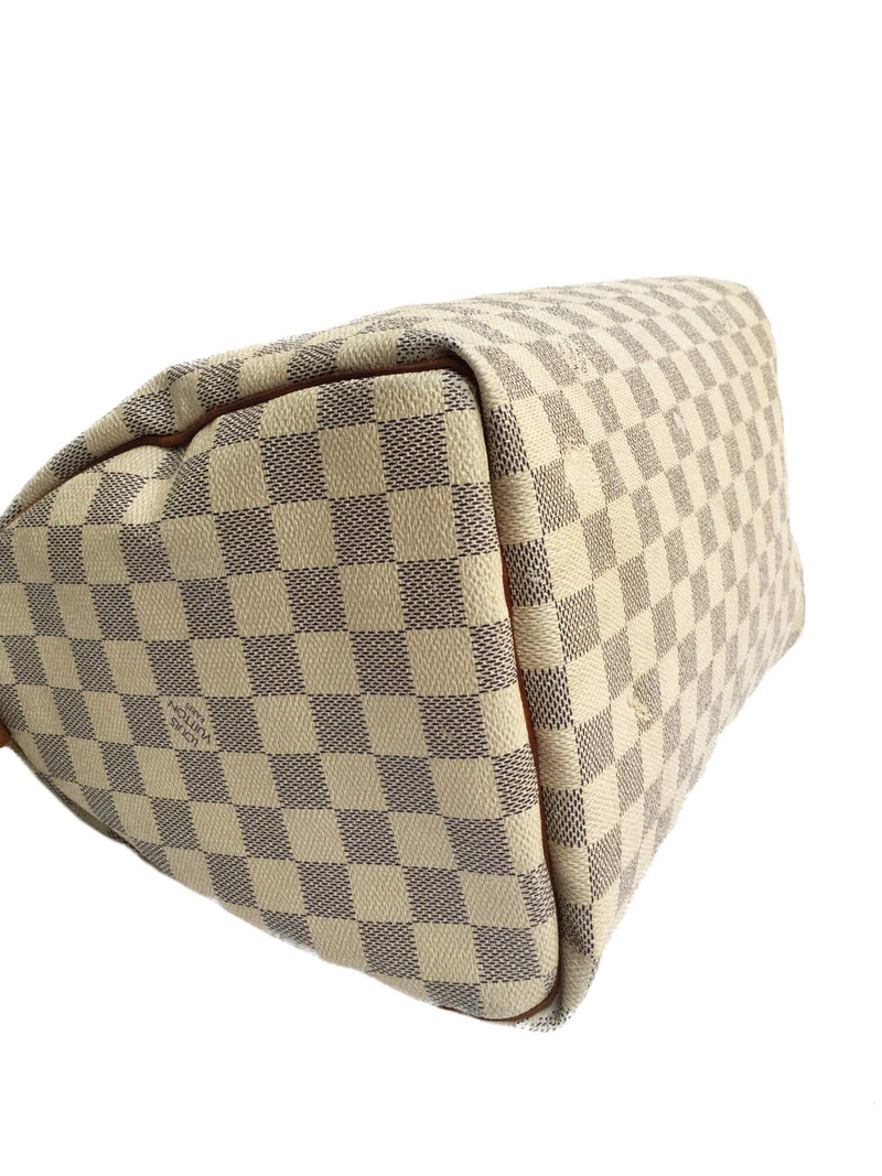 30 Damier Azur Speedy Bag-designer resale