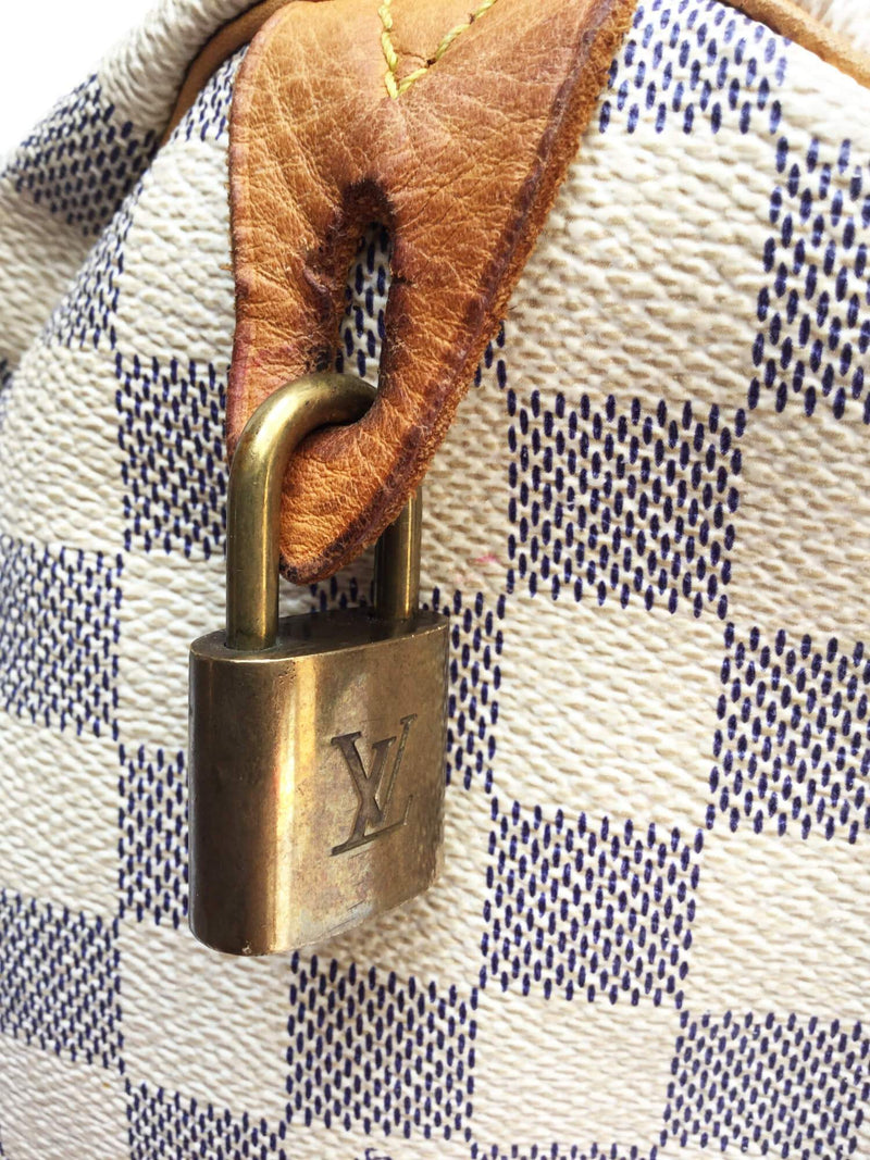 30 Damier Azur Speedy Bag-designer resale