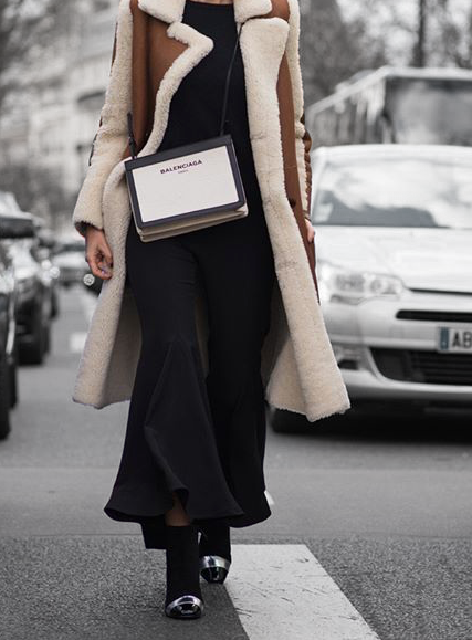 Balenciaga AJ Messenger Bag Black White - Main Image