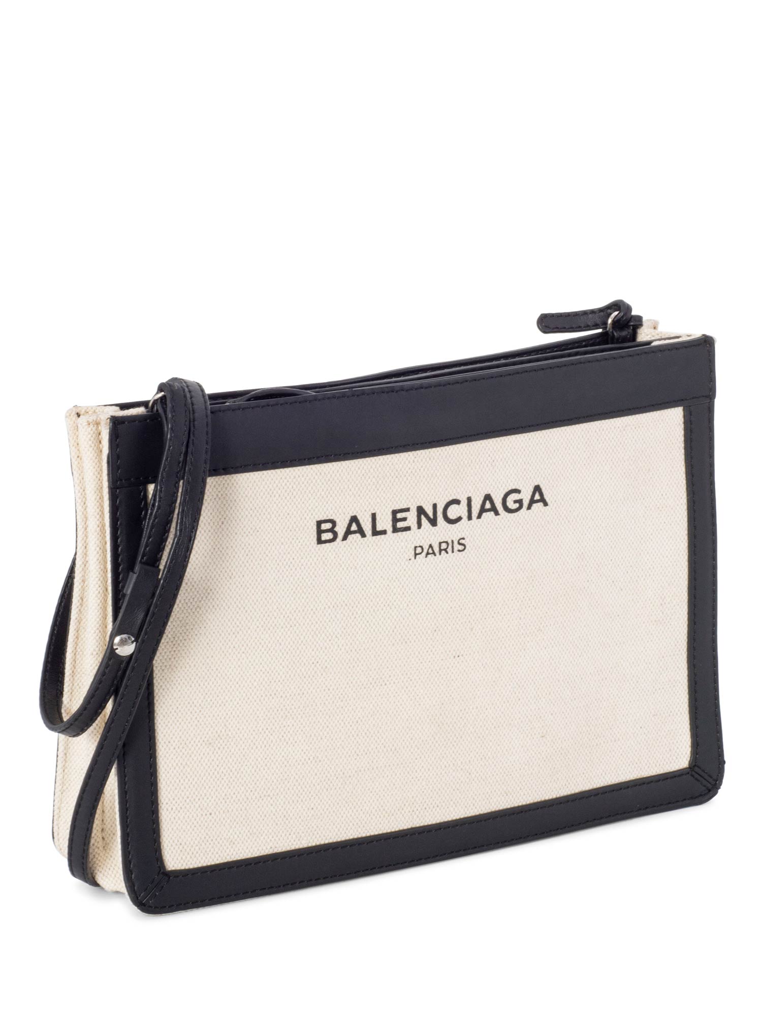 Balenciaga AJ Messenger Bag Black White-designer resale