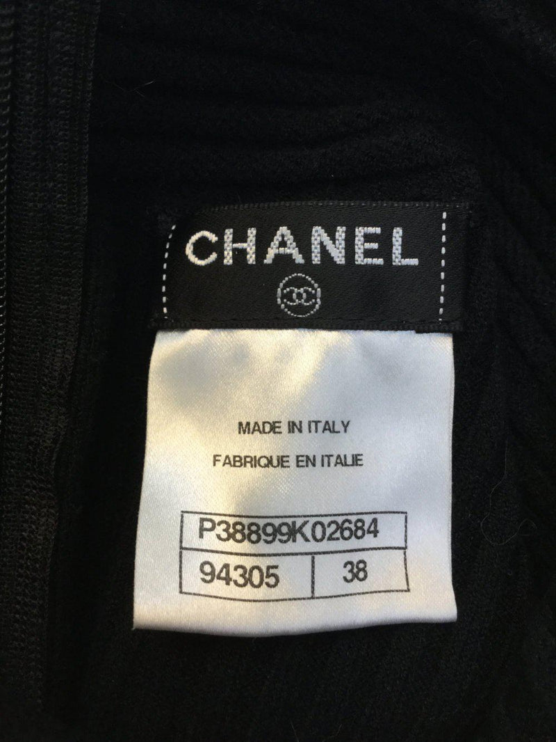 Black Knit Turtleneck Sweater-designer resale