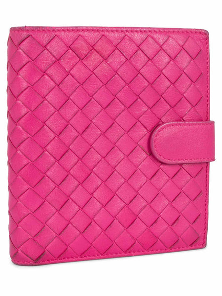 【関税込み】Bottega Veneta ピンク スモール ジップウォレット 関税込み】Bottega Veneta ピンク スモール ジップウォレット