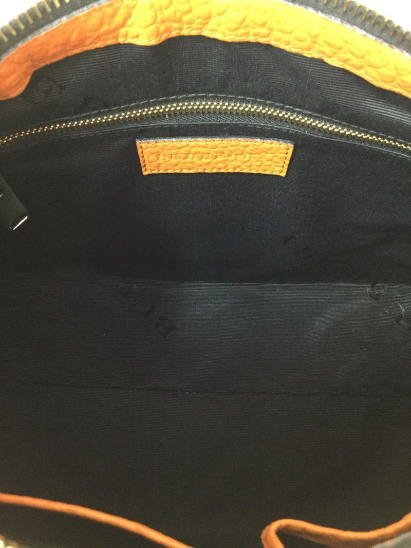 Burberry Heritage Grain Small Gladstone Bag Orange-designer resale