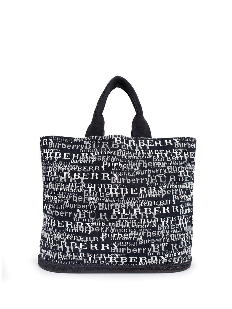 Burberry Logo Large Shopper Bag Black