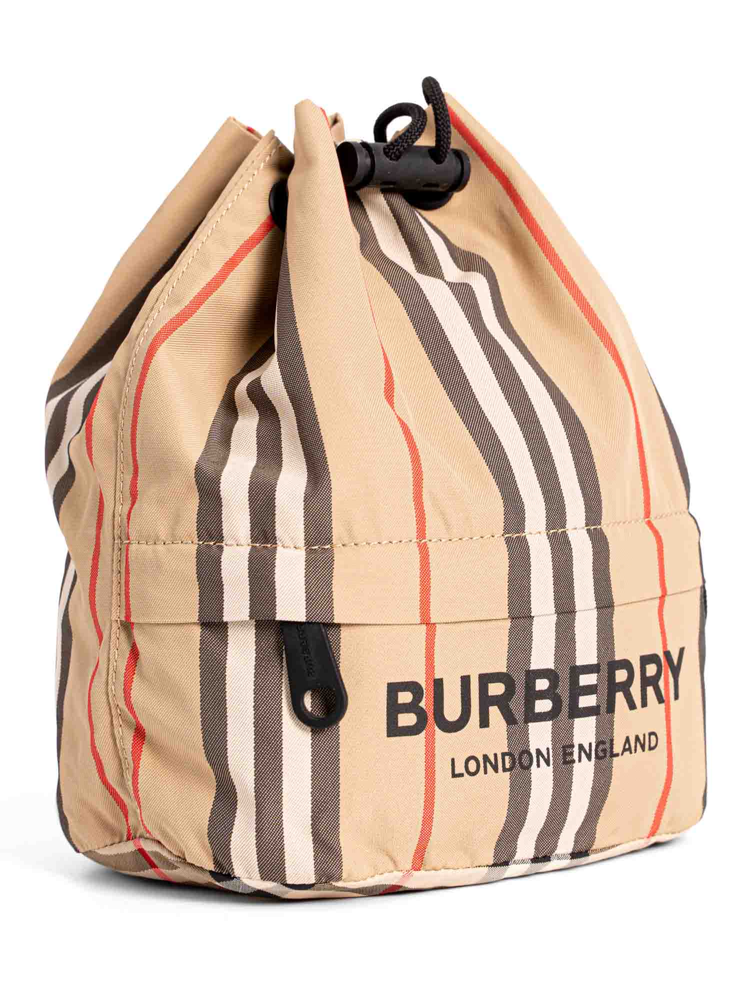 Burberry Nova Check Bucket Bag Brown-designer resale
