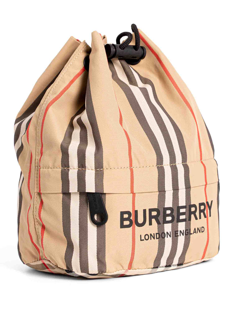 Burberry Nova Check Bucket Bag Brown