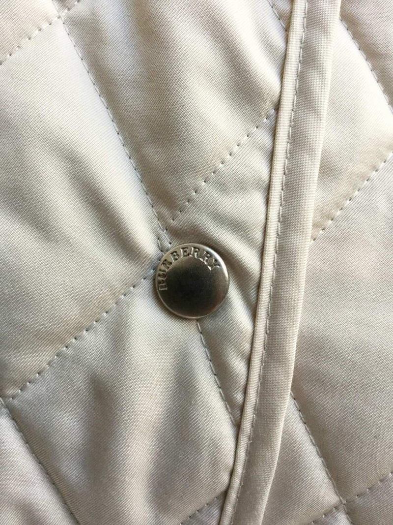 Burberry Nova Check Quilted Jacket Beige-designer resale