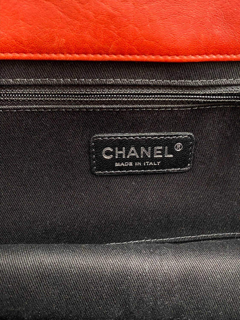 CHANEL Aged Calfskin Quilted Jumbo Reissue Flap Bag Red-designer resale