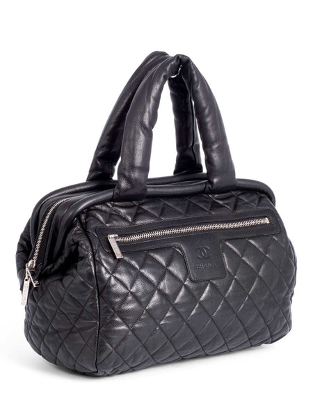 CHANEL バッグ 黒 ナイロン CHANEL シャネル スポーツライン ナイロン ショルダーバッグ
