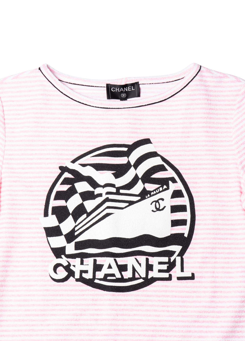 chanel t-shirts for women cc logo
