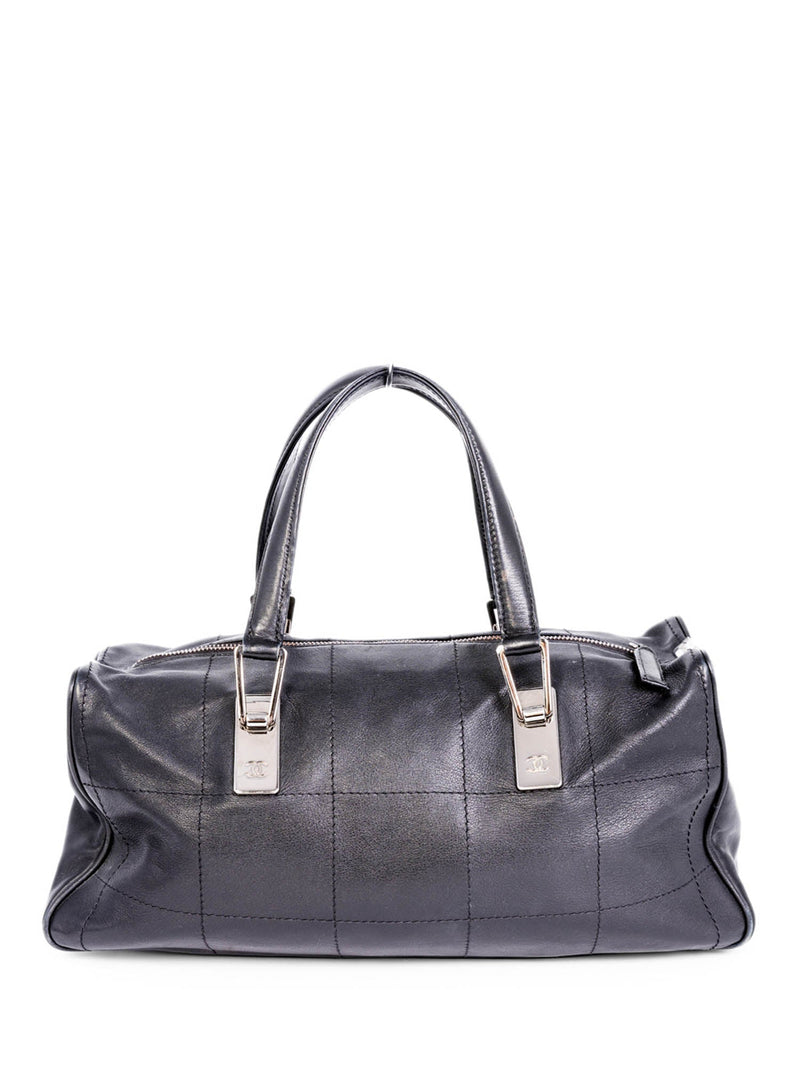 Soft Boston Bag_Black Plain