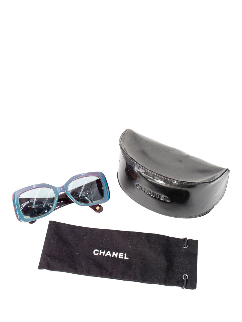 Chanel, Brown square sunglasses - Unique Designer Pieces