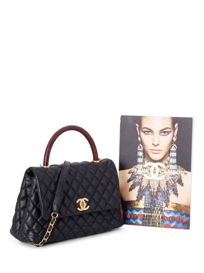 Chanel Mini Coco Top Handle Flap Bag