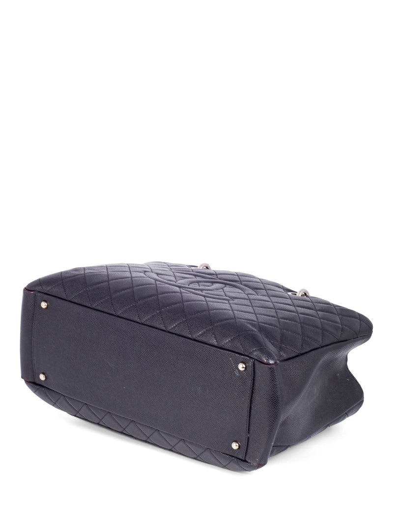CHANEL Caviar Quilted Grand Shopping XL Bag Black-designer resale