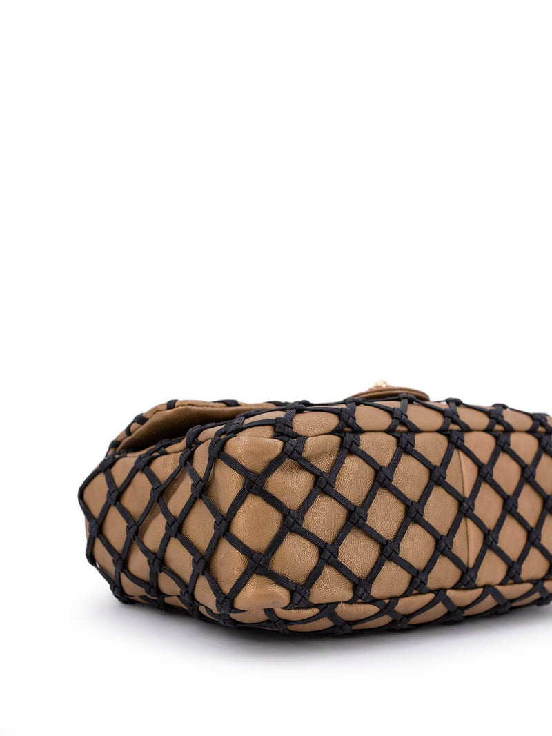 CHANEL Caviar Quilted Jumbo Single Flap Gold-designer resale