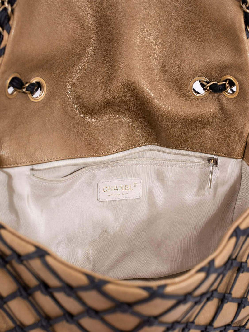 CHANEL Caviar Quilted Jumbo Single Flap Gold-designer resale