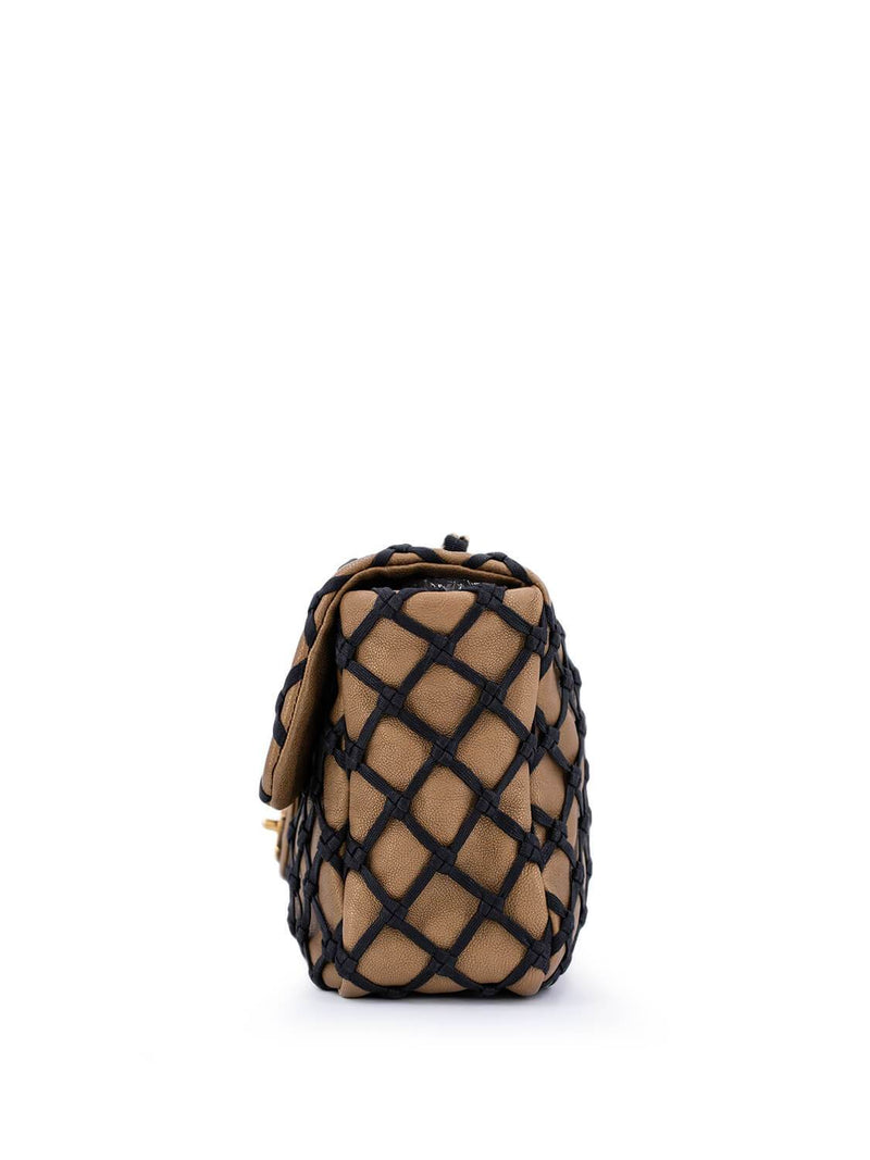 CHANEL Caviar Quilted Jumbo Single Flap Gold-designer resale
