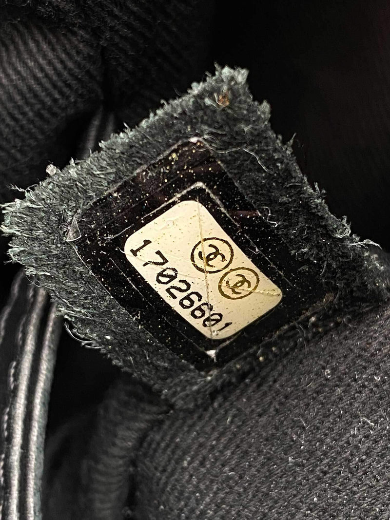 CHANEL Caviar Quilted Timeless Soft Shopper Bag Black-designer resale