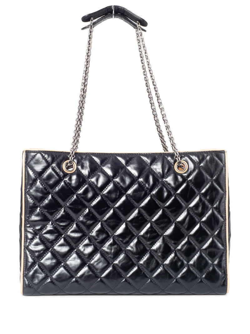 Chanel Dark Blue Quilted Patent And Chèvre Medium Eyelet CC Single Flap  Gold Hardware, 2015 Available For Immediate Sale At Sotheby's