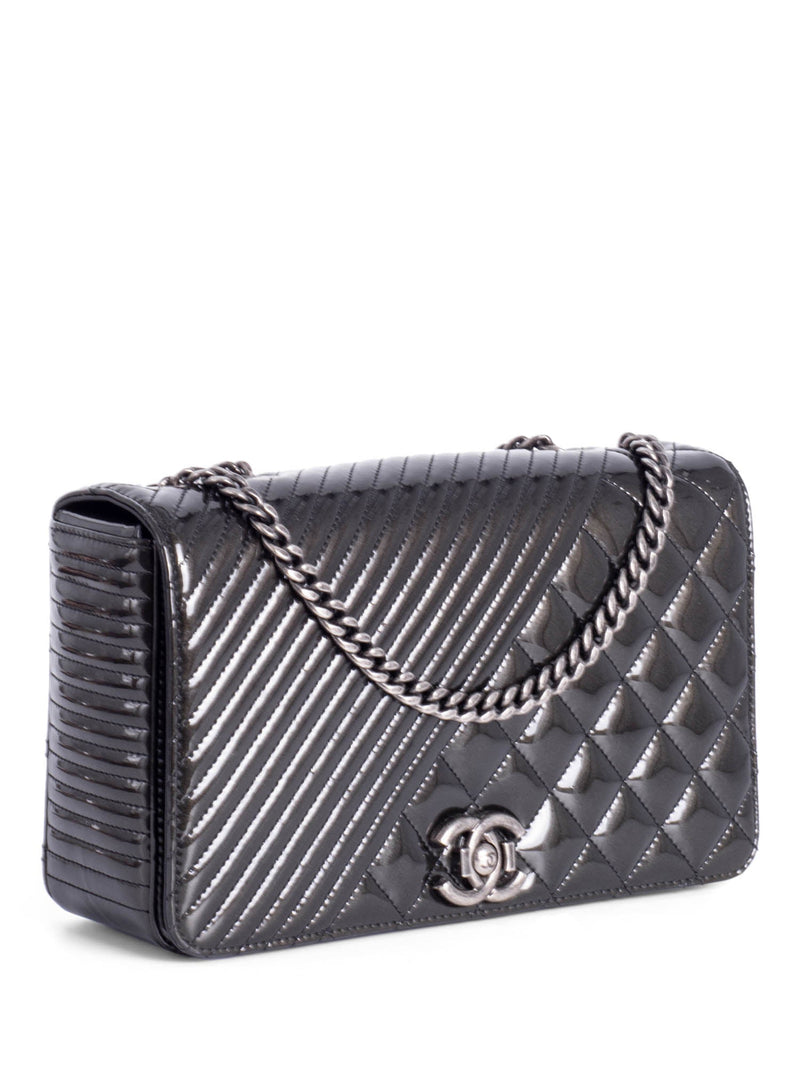 White Chanel Medium Quilted Boy Flap Bag