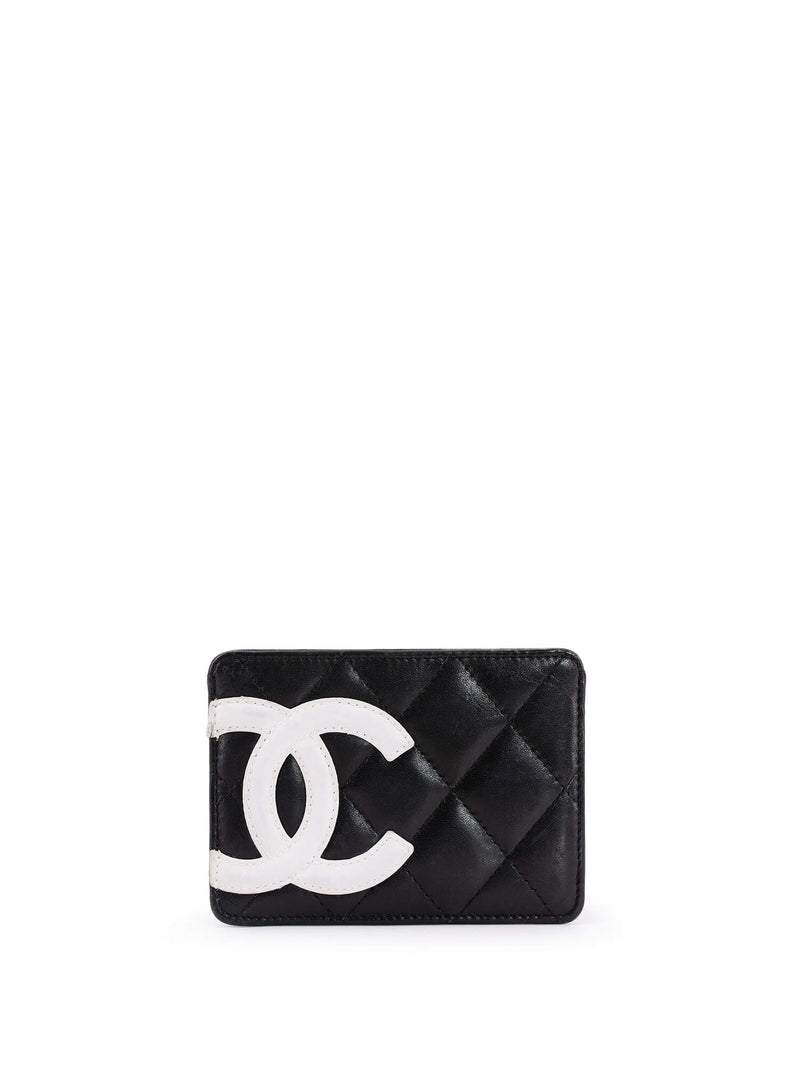 chanel women s card holder wallet