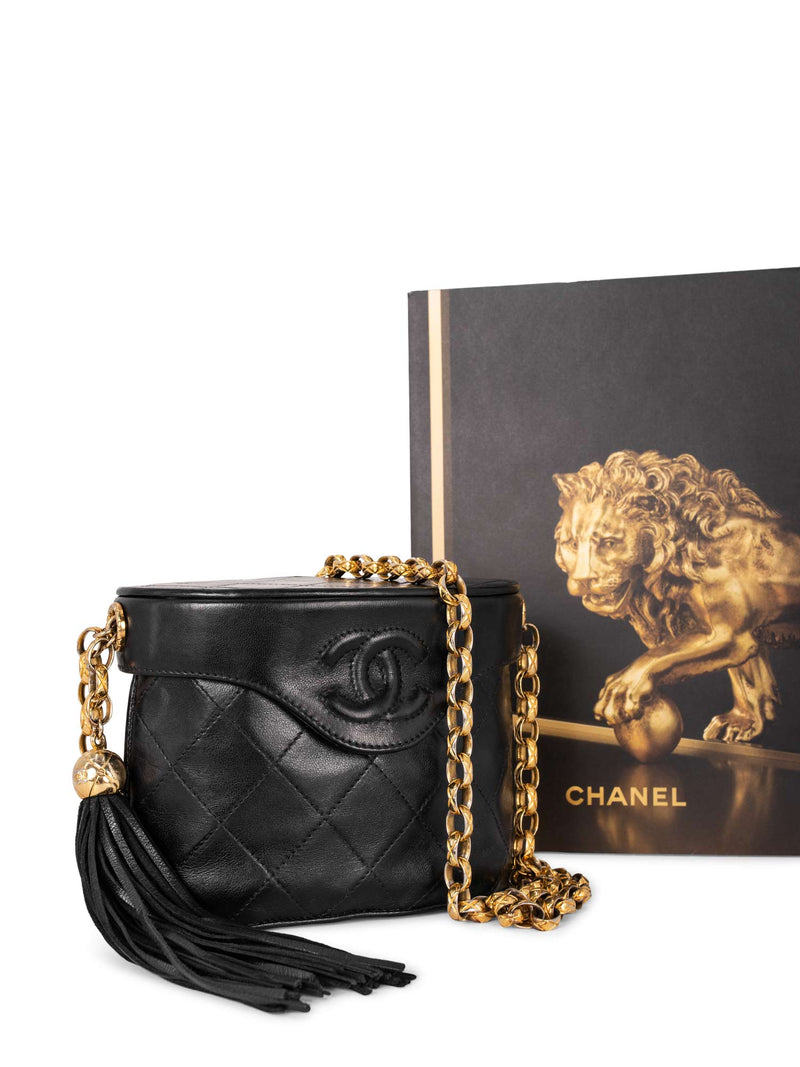 Chanel Black Silk Evening Bag GHW ○ Labellov ○ Buy and Sell