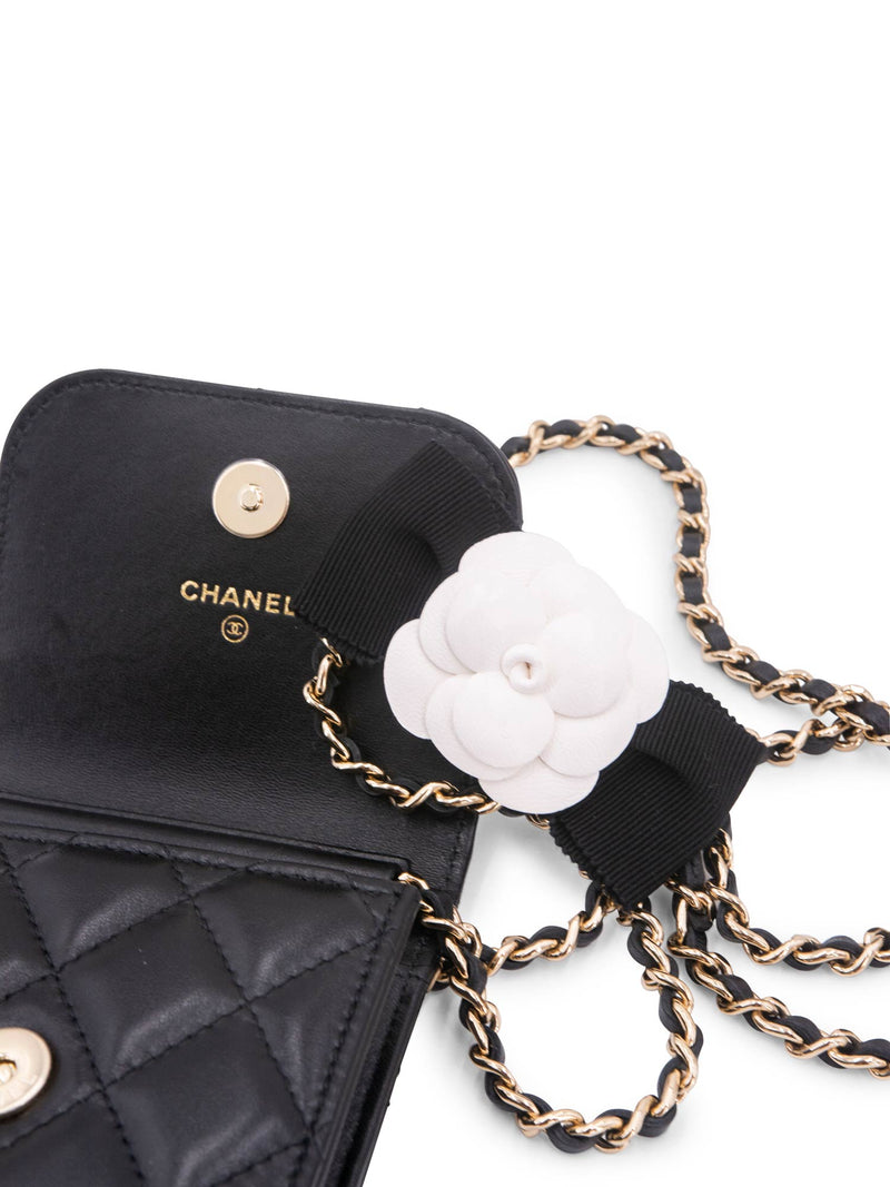 black small chanel purse authentic