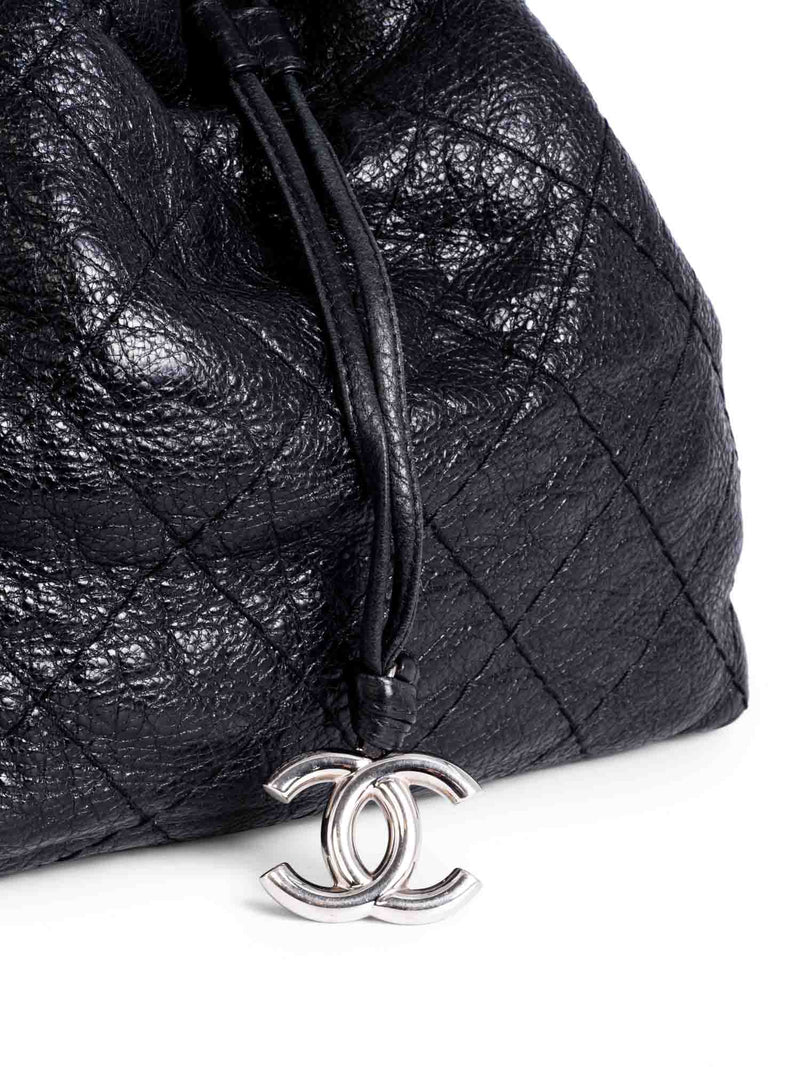 chanel caviar bucket bag large