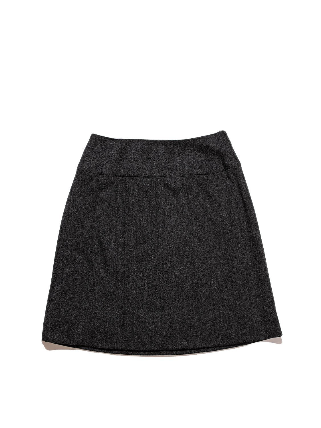 CHANEL Tweed Mini Skirt Grey-designer resale