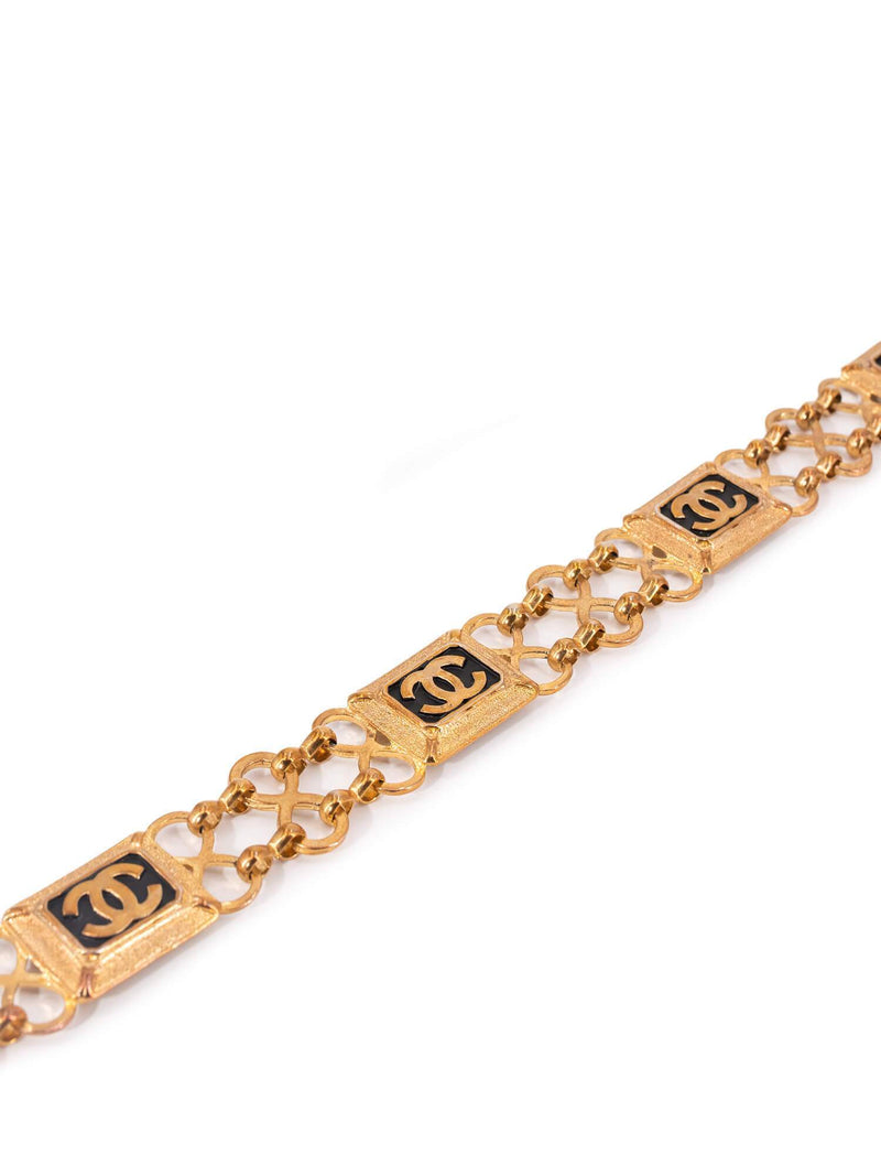 2020 Faux Pearl Accents Chain-Link Belt