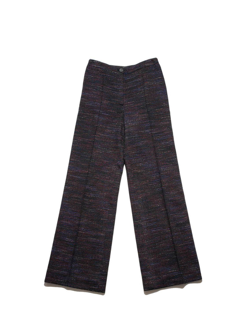 CHANEL Wool Tweed Pant Suit Set Multicolor-designer resale